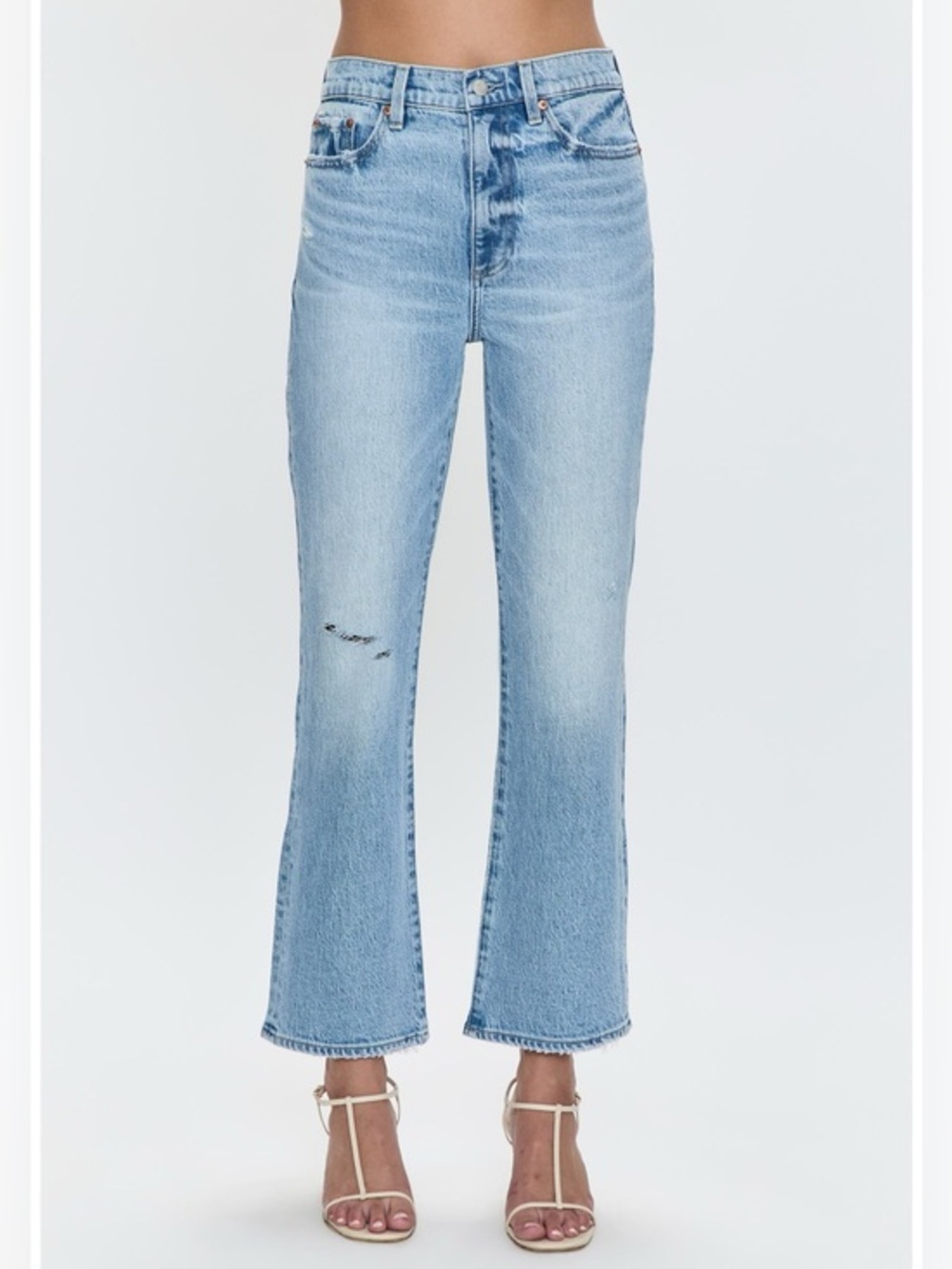 Pistola Ally High Rise Vintage Ankle Boot Leg Jeans